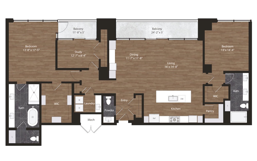 Deco PH 2 floor plan